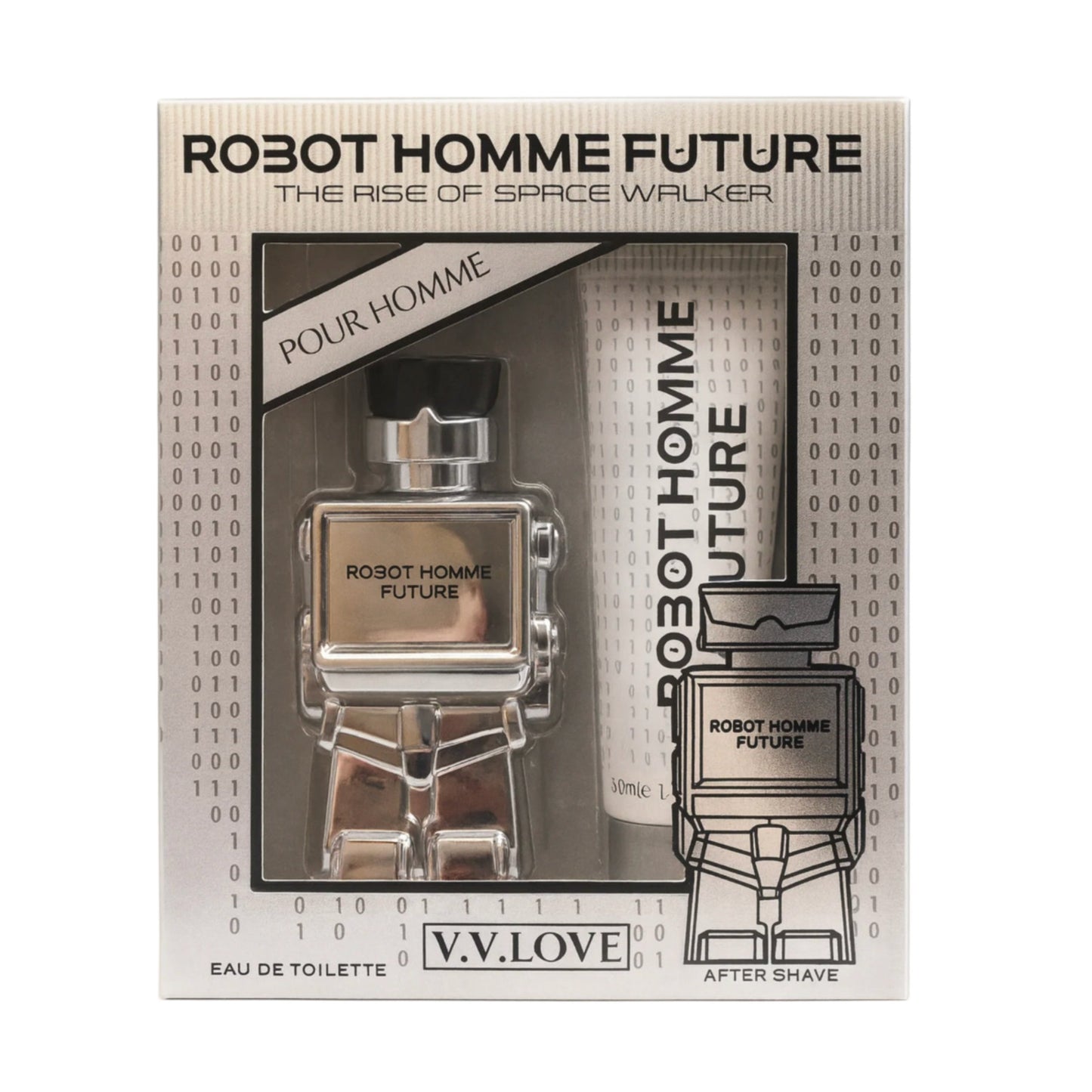 V.V. LOVE Robot Homme Future – The Rise of Space Walker Eau de Toiletteși un After Shave