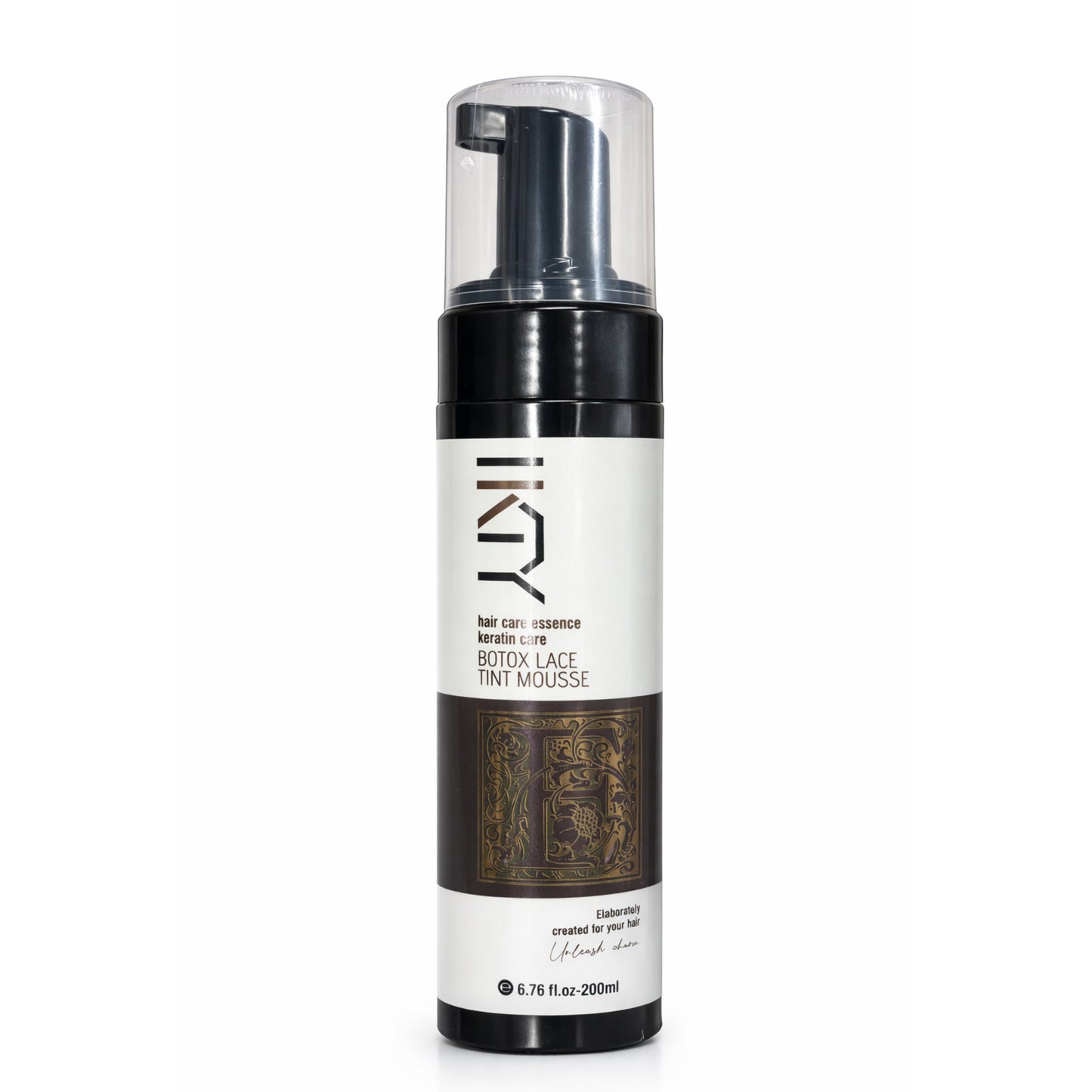 Spuma nuanțatoare IKEY Hair Care Essence Keratin Care Botox Lace Tint Mousse