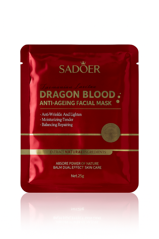 Sadoer – Mască tip fașă antirid cu extract de Dragon Blood, 25 ml