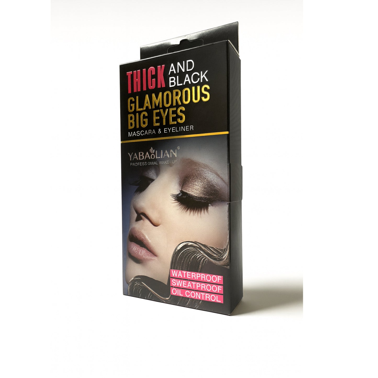 YABAOLIAN Thick & Black Glamorous Big Eyes T001
