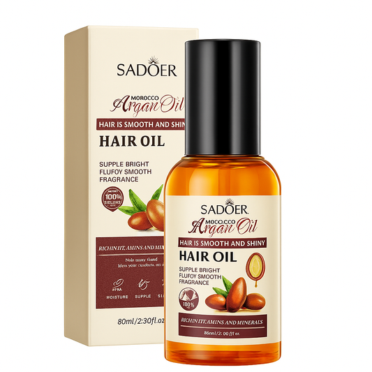 Ulei de păr cu ulei de argan Sadoer 80 ml