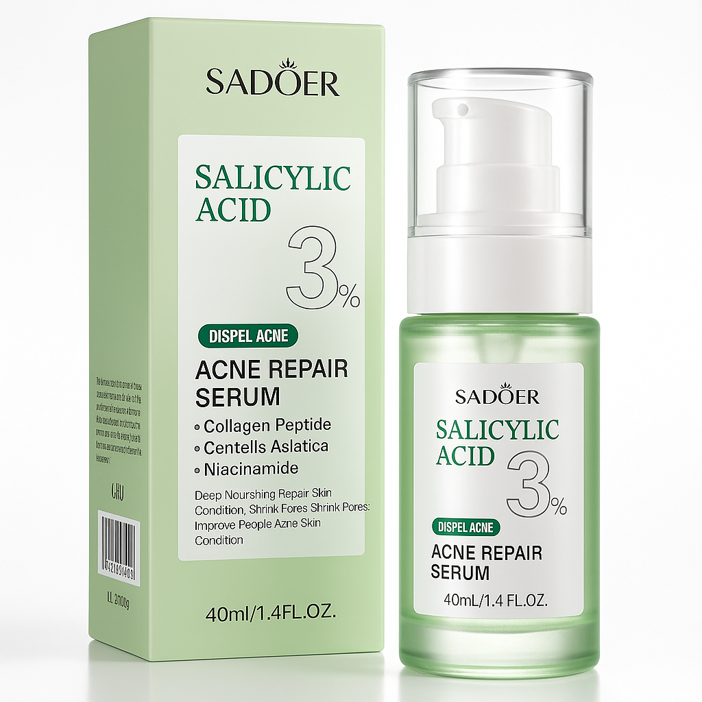 Sadoer ser facial cu acid salicilic împotriva acneei 40 ml