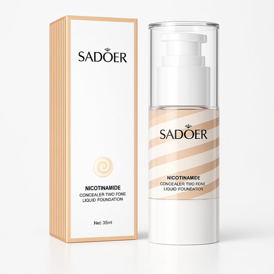 Fond de ten Sadoer cu Niacinamidă Natural Colour 35 ml