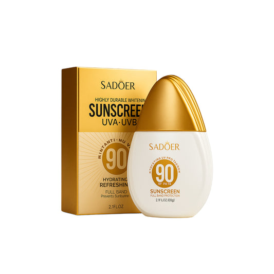 SADOER SPF 90+ cremă de protecție solară