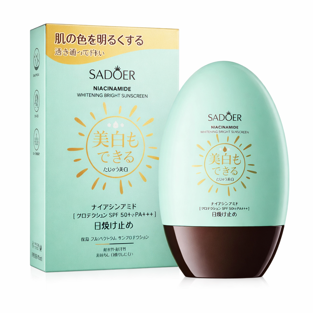 Crema de protecție solară SADOER cu Niacinamide