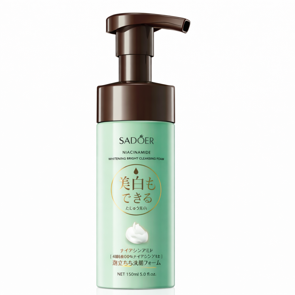 Spuma de curățare facială SADOER cu Niacinamide SD12722