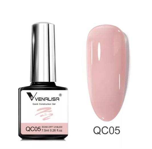 VENALESA GEL CONSTRUCTOR RAPID CU PENSULĂ QC – NATURAL PINK - 7.5ML