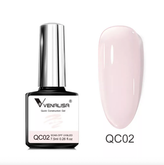 VENALESA GEL CONSTRUCTOR RAPID CU PENSULĂ QC – LIGHT PINK 7.5ML
