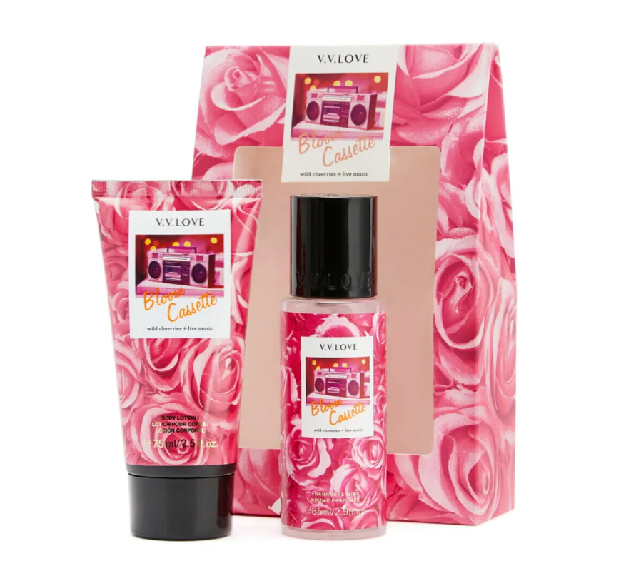V.V LOVE Set V.V. Love (Spray de corp 85 ml + Loțiune de corp 75 ml) Casetă Bloom VL9059-10